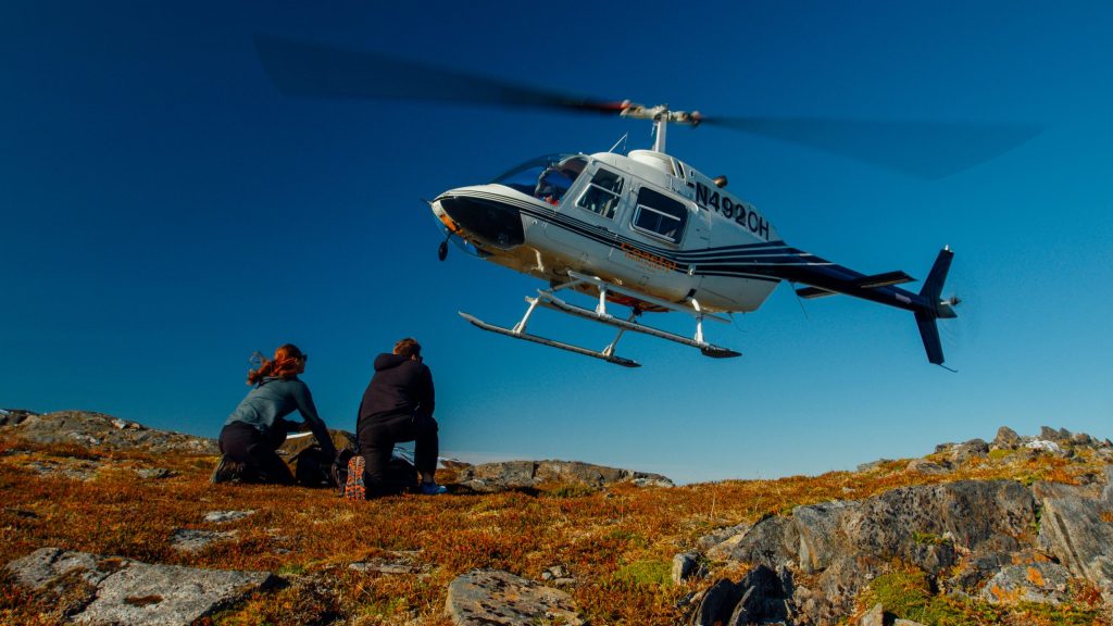 The best private tours in Juneau! Juneau private alpine helicopter hiking trips with Wild Coast Excursions.